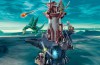 Playmobil - 4836 - Donjon du Dragon Vert