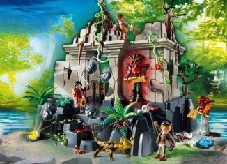 Playmobil - 4842 - Treasure Temple with Guards