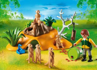 new condition! animal zoo Playmobil meerkat 