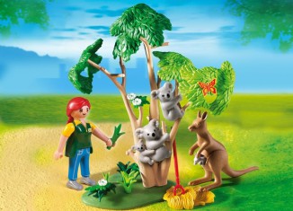 Playmobil - 4854 - Koala Bears with Kangaroo