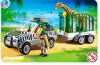 Playmobil - 4855 - Vehículo del Zoo con jirafa