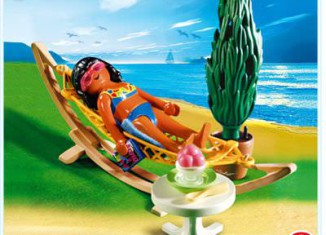 Playmobil - 4861 - Woman in Hammock - Detail Playmobil - 4861 - Woman in Hammock