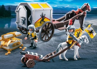 Playmobil - 4874 - Transporte del tesoro de los Caballero del León