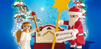 Playmobil - 4889 - Duo Pack Little Angel and Santa Claus with Organ
