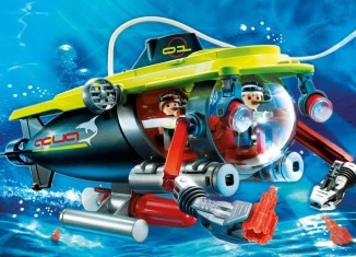 Playmobil - 4909 - Deep Sea Submarine with underwater motor