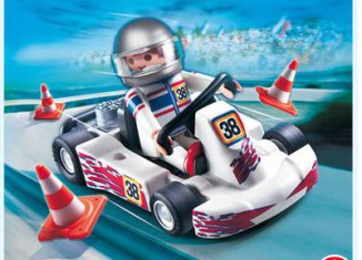 Playmobil - 4932 - Blue Egg Go-Kart and Driver