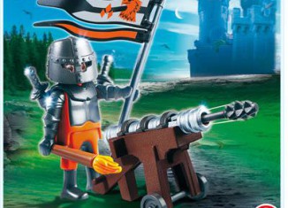 Playmobil - 4933 - Red Egg Robber-Knight with Cannon
