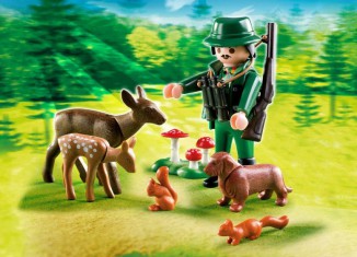 Playmobil - 4938 - Garde Forestier avec Animaux