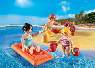 Playmobil - 4941v1 - Maman et enfants á la plage
