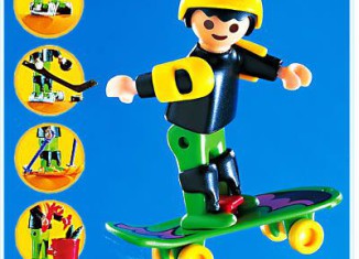 Playmobil - 4998 - MultiKid-Enfant / skateboard - Detail Playmobil - 4998 - MultiKid-Enfant / skateboard