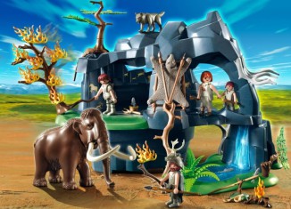 Playmobil - 5100 - Stone Age Cave with Mammoth