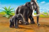 Playmobil - 5105 - Woolly Mammoth with Baby