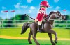 Playmobil - 5112 - Arabian Horse with Jockey and Stable