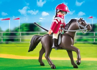 Playmobil - 5112 - Arabian Horse with Jockey and Stable - Detail Playmobil - 5112 - Arabian Horse with Jockey and Stable
