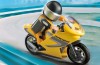 Playmobil - 5116 - Super Racer Motorcycle with Rider