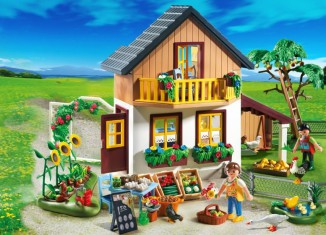 Playmobil - 5120 - Farmhouse with Market Stall