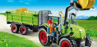 Playmobil - 5121 - Tractor with Trailer