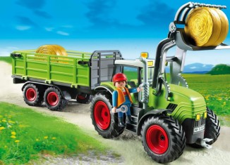 Playmobil - 5121 - Tractor with Trailer