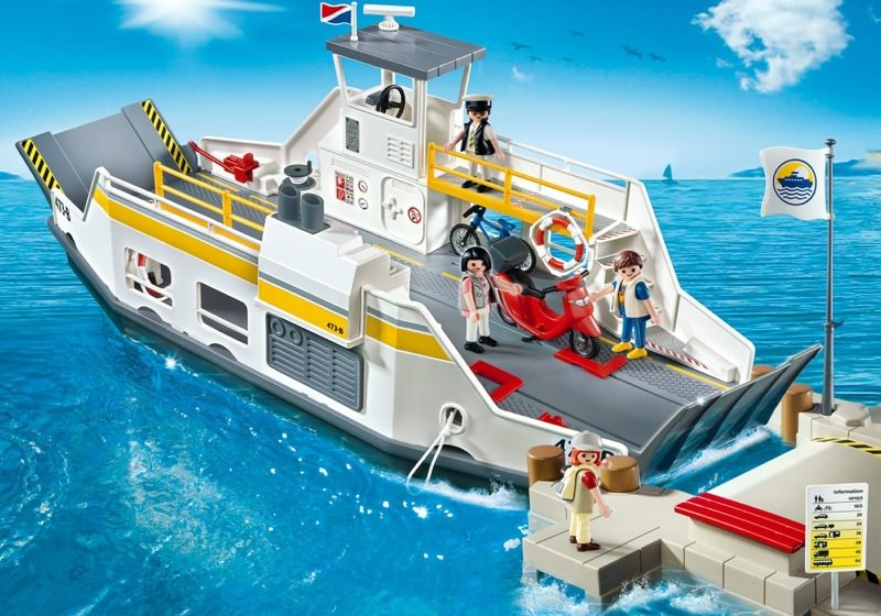 Sicilië temperament lager Playmobil Set: 5127 - Car Ferry with Passengers - Klickypedia
