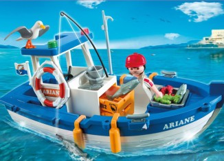 Playmobil - 5131 - Small Fishing Boat "Ariane"