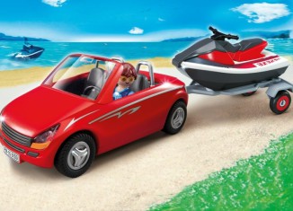 Playmobil - 5133 - Roadster with Jetski