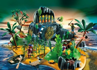 Playmobil - 5134 - Île mystérieuse des pirates