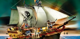 Playmobil - 5135 - Bateau d'attaque des pirates
