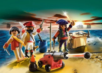 Playmobil - 5136 - Poste de commande pirate avec arsenal