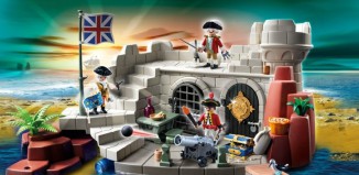 Playmobil - 5139 - Soldiers Fort with Dungeon