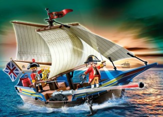 Playmobil - 5140 - redcoat cannonboat