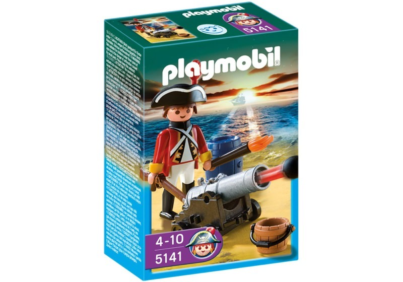 Playmobil 5141 - redcoat gunner - Box