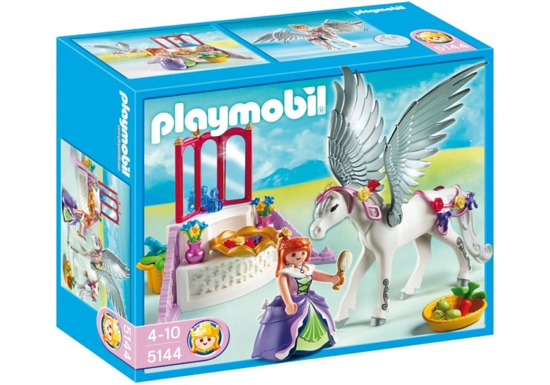 Playmobil 5144  PEGASUS WITH PRINCESS & VANITY   New 