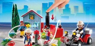 Playmobil - 5169 - Set City Action Bomberos 40 aniversario