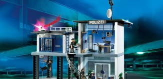 Playmobil - 5176 - Polizei-Kommandostation mit Alarmanlage