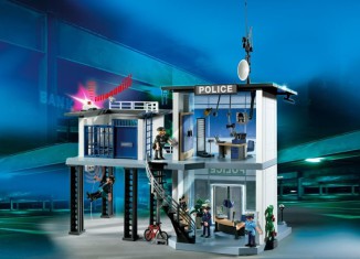 Playmobil - 5182 - Polizei-Kommandostation mit Alarmanlage