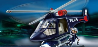 Playmobil - 5183 - Helicóptero Policía