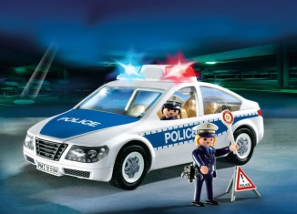 Playmobil - 5184 - Coche de Policía con sirena