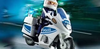 Playmobil - 5185 - Polizeimotorrad