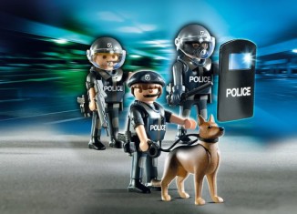 Playmobil - 5186 - Special Squad with Dog - Detail Playmobil - 5186 - Special Squad with Dog