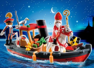 Playmobil - 5206-net - Saint Nicholas Steamboat - Detail Playmobil - 5206-net - Saint Nicholas Steamboat