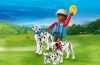 Playmobil - 5212 - Homme avec Dalmatien et puppy
