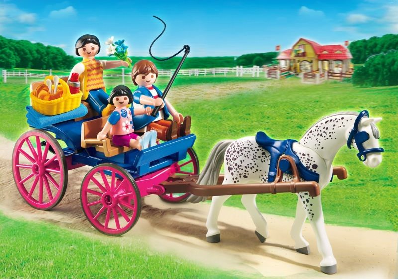 show original title Details about   Playmobil-Set 4186 Ranch Horses wagonzza towed Horses Chariot 