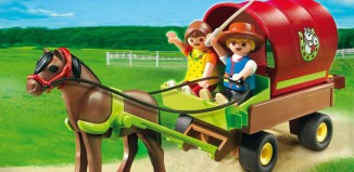 Playmobil - 5228 - Kinder-Ponywagen