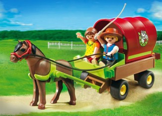 Playmobil - 5228 - Carro con pony