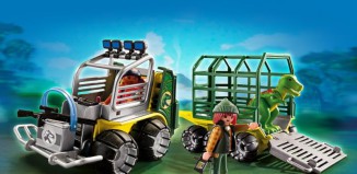 Playmobil - 5236 - Vehículo con Bebé T-Rex