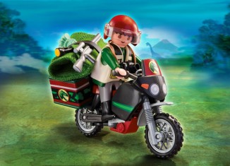 Playmobil - 5237 - Explorer with Motorcycle