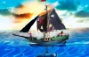 Playmobil - 5238 - Bateau pirate avec moteur submersible radio commandé