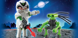 Playmobil - 5241 - Astronaut with Spy-Robot Duo Pack