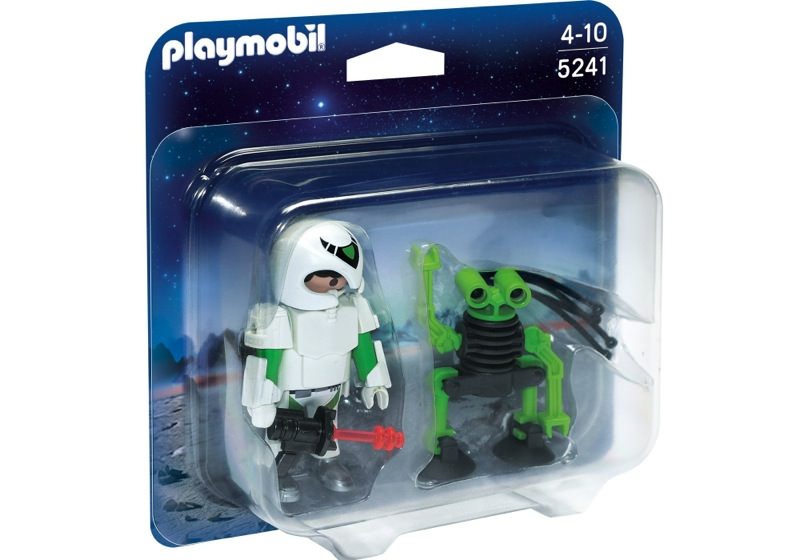 Playmobil 5241 - Astronaut with Spy-Robot Duo Pack - Box