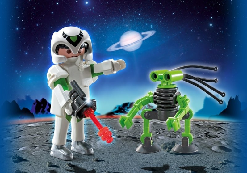 Playmobil 9492 Astronaut & Robot Duo Pack NEW!! 